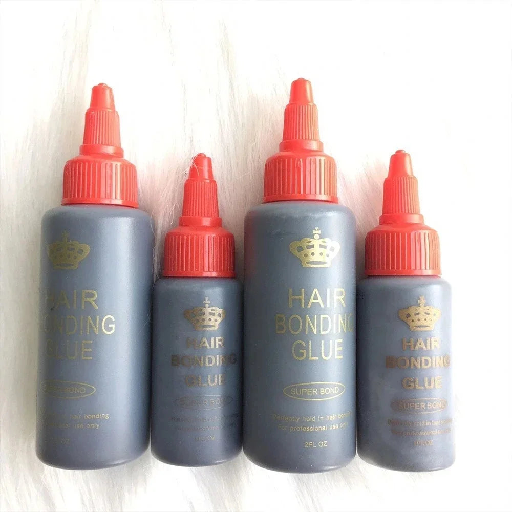 Waterproof Lace Front Wig Glue Strong Hold Bonding Adhesive for Wig Installation Kit Set with Closure Toupee-Resistant to Wate