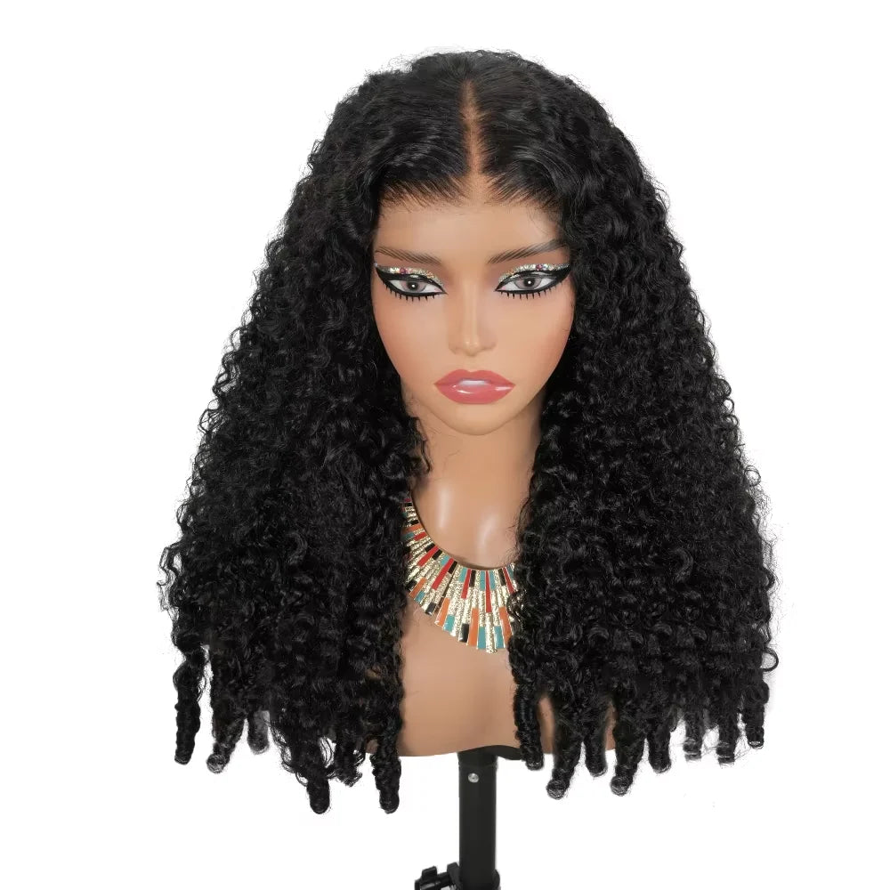 220% Burmese Curly 13x6 Transparent Lace Front Wig Vietnamese Raw Hair Human Hair Wigs Bouncy Curly Deep Curly Lace Frontal Wig